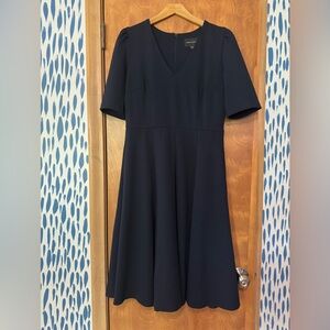 Donna Morgan Blue Midi Dress